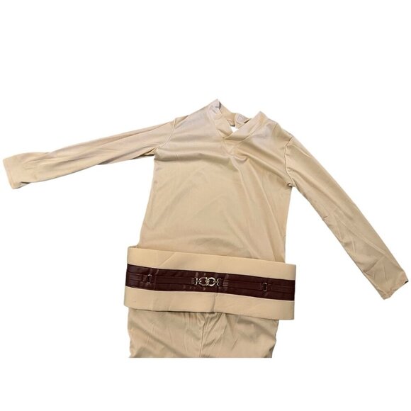 Spooktacular Creations Kids Large Knight Costume, Tunic Hooded Cape, Belt, Pants - Picture 3 of 4